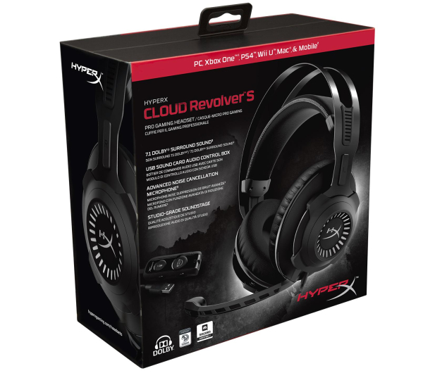 HyperX Cloud Revolver S Headset (stalowoszare) - 354641 - zdjęcie 8